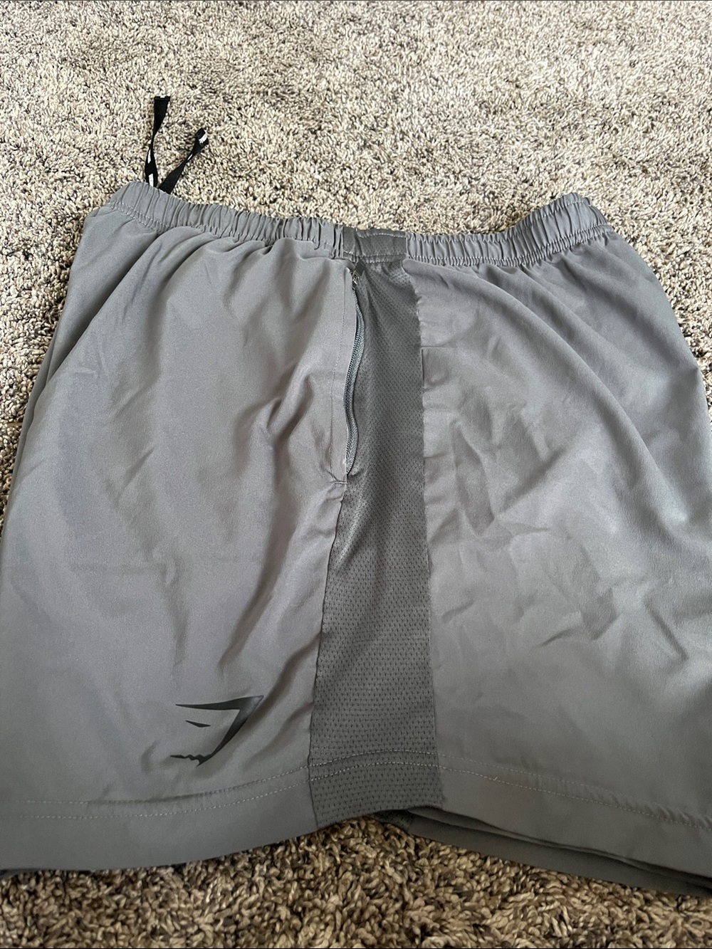 Gymshark Men's Dark Gray Athletic Shorts men’s medium. Good condition. - Picture 9 of 11